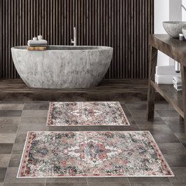 Mijölnir Juego de alfombrillas de baño Kt429 Multicolor